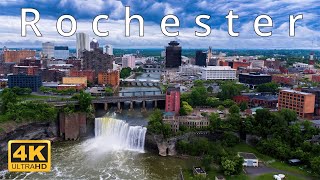 Rochester , USA 🇺🇸 | 4K Drone Footage