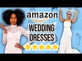 Guessing 1 vs 5 Star Amazon WEDDING DRESSES?!