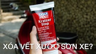Dùng thử kem xóa vết trầy xước sơn cho xe máy Kratzer Stop của Liqui Moly | Xe.Tinhte.vn screenshot 4