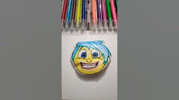 Inside out Joy #papersquishy #tutorial #insideout2 #insideout #shorts #squishy #ytshorts #viralvideo