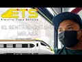 Electric Train Service (ETS) By KTMB. KL SENTRAL - BATANG MELAKA Trip! Ren on Vlog!🚄👣🎥🇲🇾