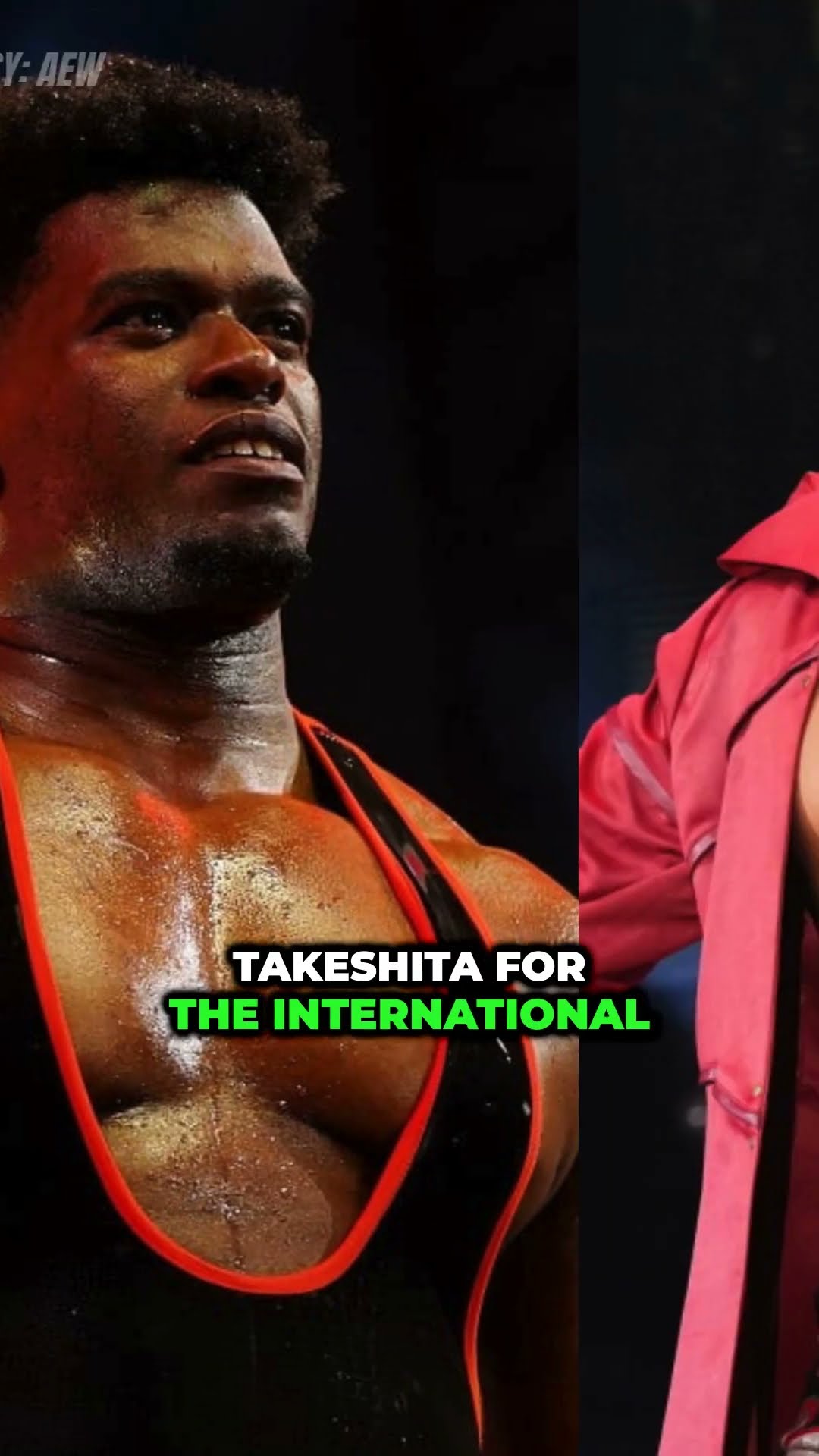 Hobbs collapses! Is the feud with Callis over #AEW #PowerhouseHobbs #WrestlingDrama #shorts