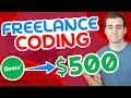 How I Made My First $500 From Freelance Coding - Using Fiverr