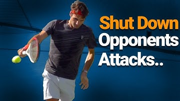 Shut Down Opponents Attacks on your One Handed Backhand