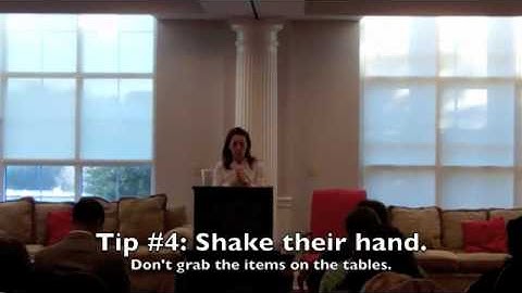 Networking Tips for Career Day