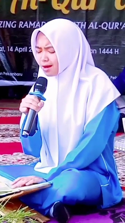 SUARA TINGGI AISYA NUR RAMADHANI DALAM MELANTUNKAN AYAT SUCI ALQUR'AN