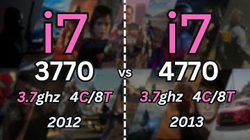 i7 3770 vs i7 4770 Tested in 14 Games (2024) | 1080p
