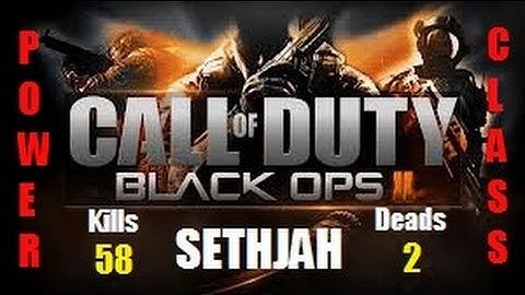 BO2 - Gameplay Best Class Setup in Black Ops 2  -(Call of Duty Bo2 Online Setup MP7)