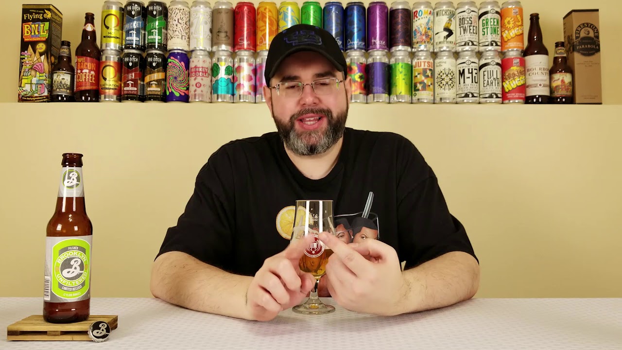 Unfiltered (Pilsner) Brooklyn Brewery Beer Review 251 YouTube