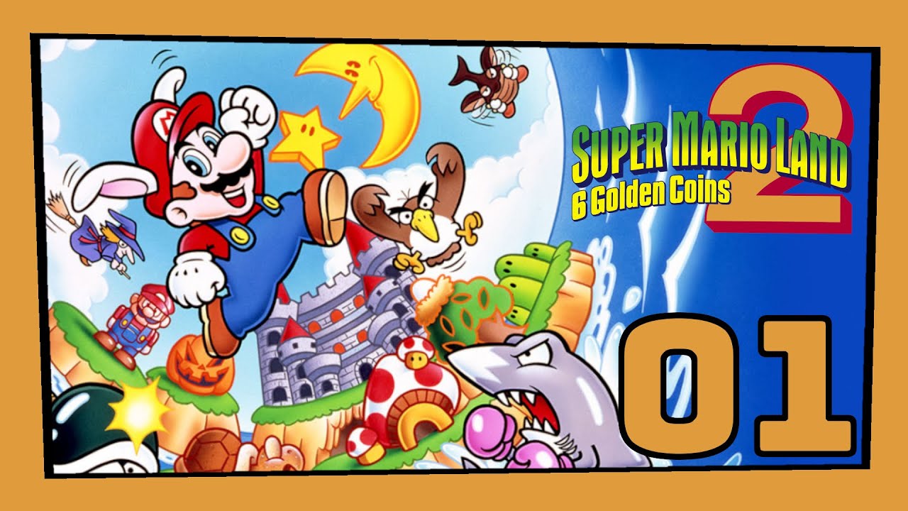 Let's Play FR | Super Mario Land 2 : 6 Golden Coins #01 | GAMEBOY