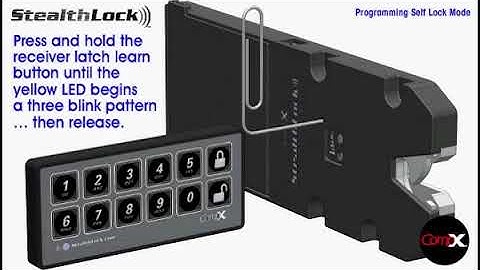 Product Programming: StealthLock System Self Lock Mode