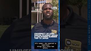 University of Iowa dental student saves a life during summer trip to Japan