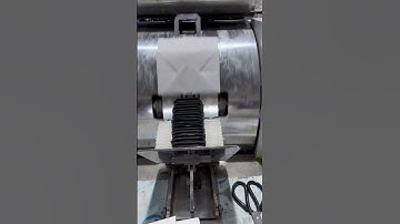 Flat handle paper bag production process #shopping #coffee paper bag #chamepak