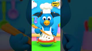 L to Z Alphabet Animals Cooking with Clay 🍩🍕 | Learn Letters, Colors & Food | Kids Animation #shorts