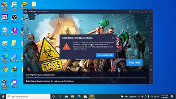 FIXED - Incompatible Windows Settings Bluestacks di Windows