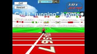 I call it “running” cuz it rymes with grug