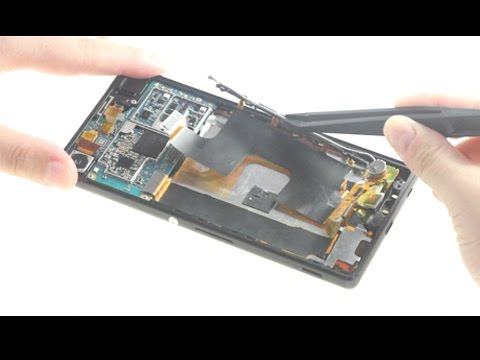 How To Replace Xperia Z3+ Motherboard Flex