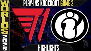 T1 vs IG | Worlds 2025 – ハイライト(第2試合) | Kaza LoL Esports ハイライト