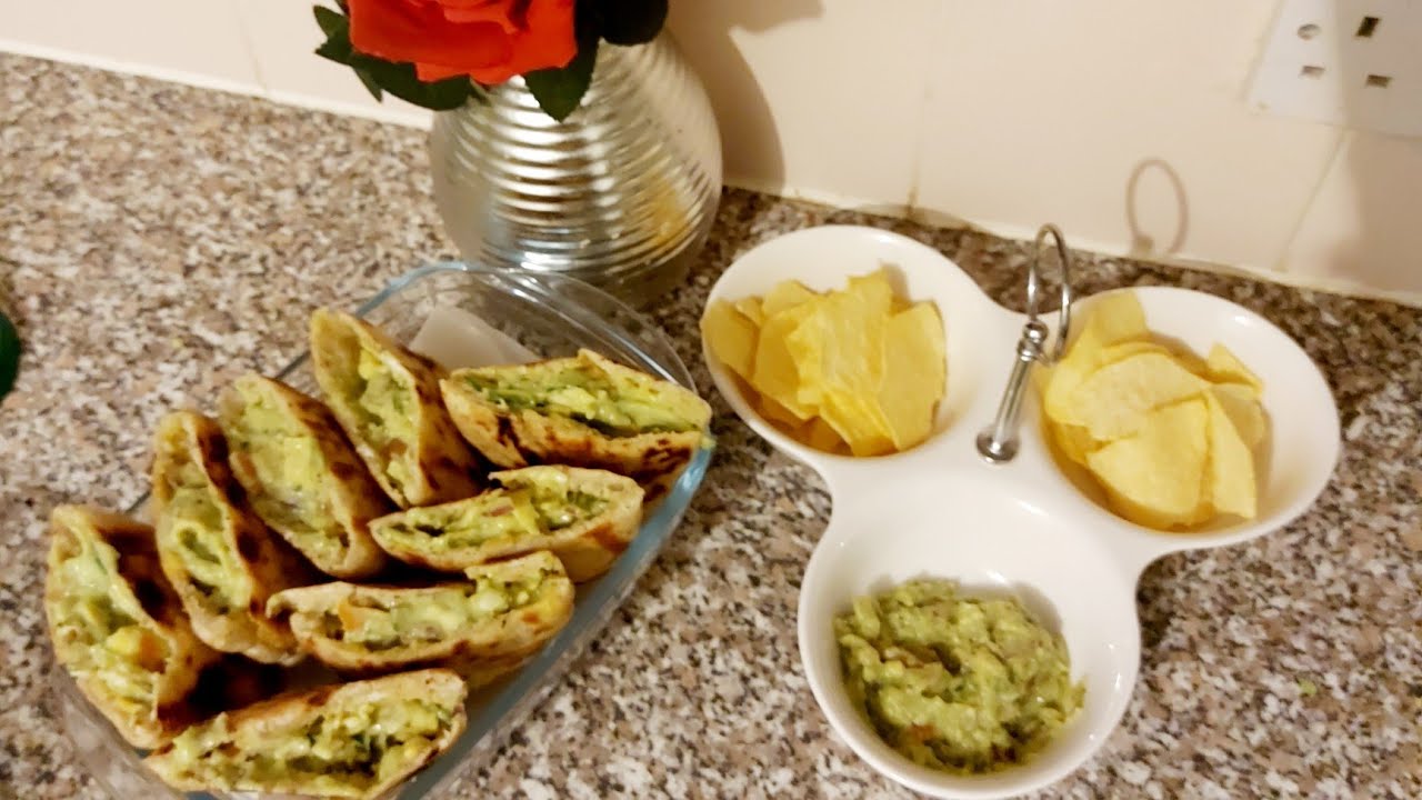 guacamole pita filling recipe. tasty and easy to make delicious unique recipie YouTube