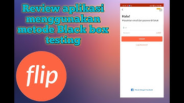 Review aplikasi mobile menggunakan metode black box testing🤗