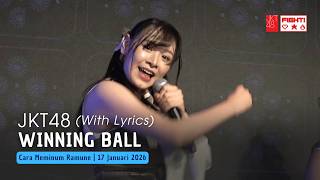 Download lagu JKT48 - Winning Ball | CMR 17 Januari 2026