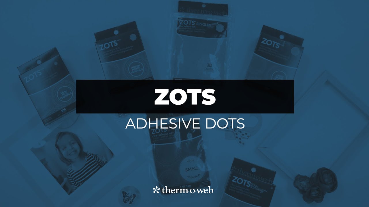 (Medium) - Zots Clear Adhesive Dots