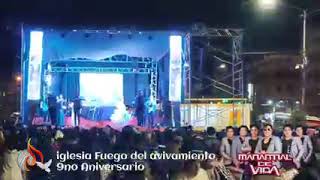 Video thumbnail of "Manantial de Vida  Aniversario de la Iglesia Fuego del Avivamiento"