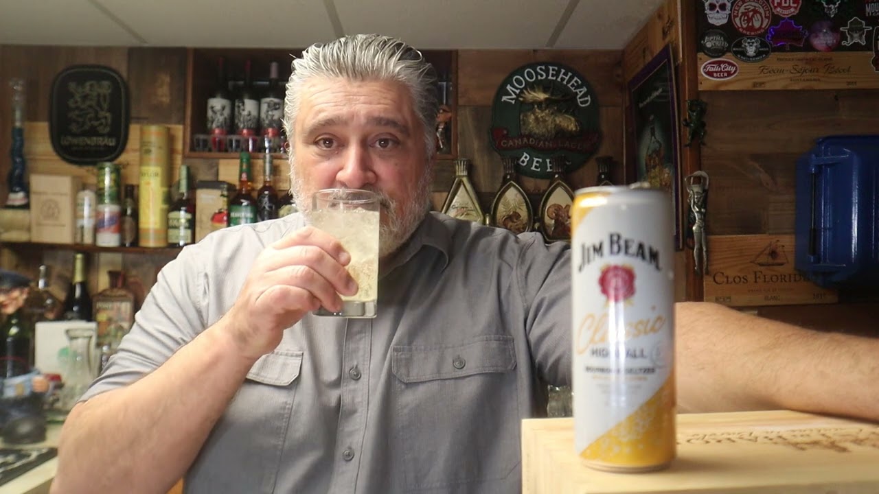 Jim Beam Classic Highball Canned Cocktail YouTube