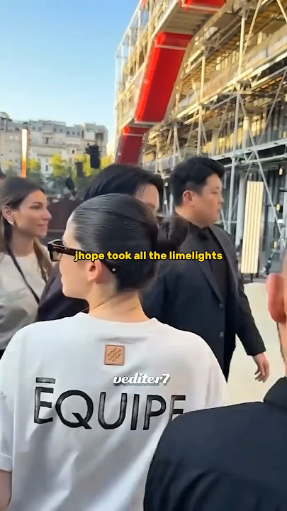 jhope took all the limelights in Paris event #bts #jhope #shorts