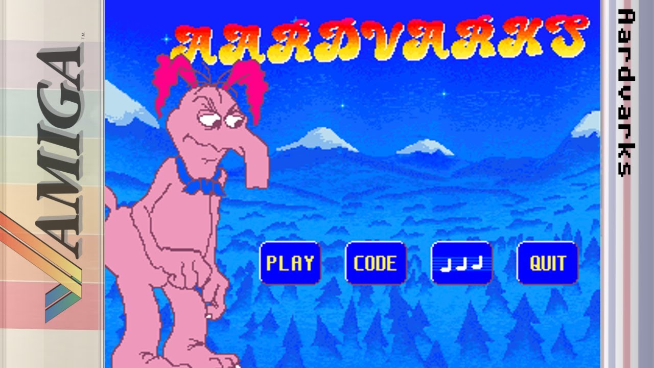 Aardvarks Amiga Longplay YouTube