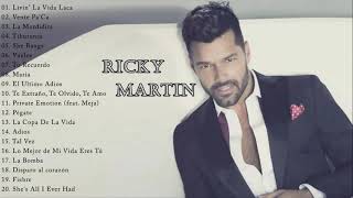 Ricky Martin 20 Grandes Exitos 2021   Ricky Martin Exitos Sus Mejores Canciones