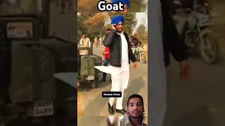 Sidhu Bai Goat Aura 👿 #shorts #sidhumoosewala #punjabimusic #shortsfeed #trending #legend