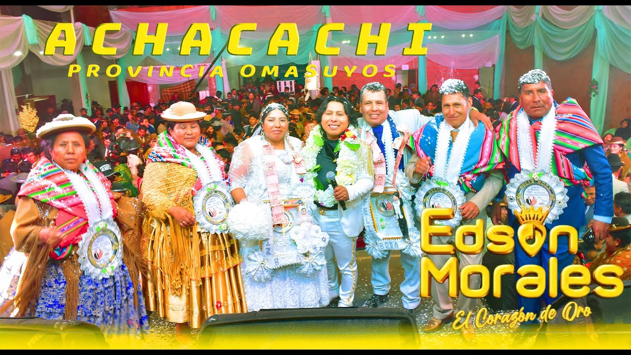 EDSON MORALES EN ESCENARIO - BODA EVER Y FABIOLA  ACHACACHI 2024