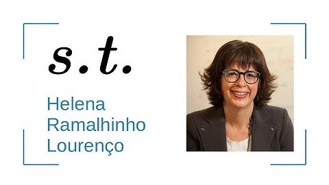 Subject to: Helena Ramalhinho Lourenço