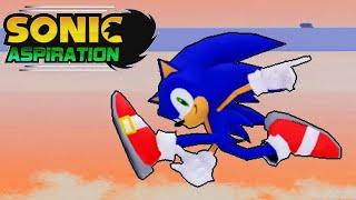 Sonic Aspiration: Adventure Rush Style Fangame! screenshot 4
