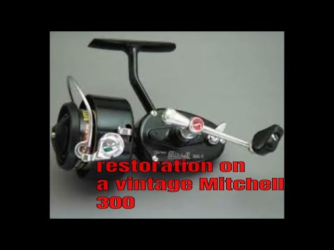 How to service the iconic vintage Garcia Mitchell-300 spinning reel