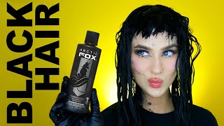 Dyeing My Hair Black !!!! + Storytime  | Evelina Forsell