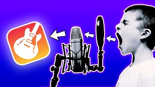 How To Record Your Voice in GarageBand Fast! (iPad/iPhone)