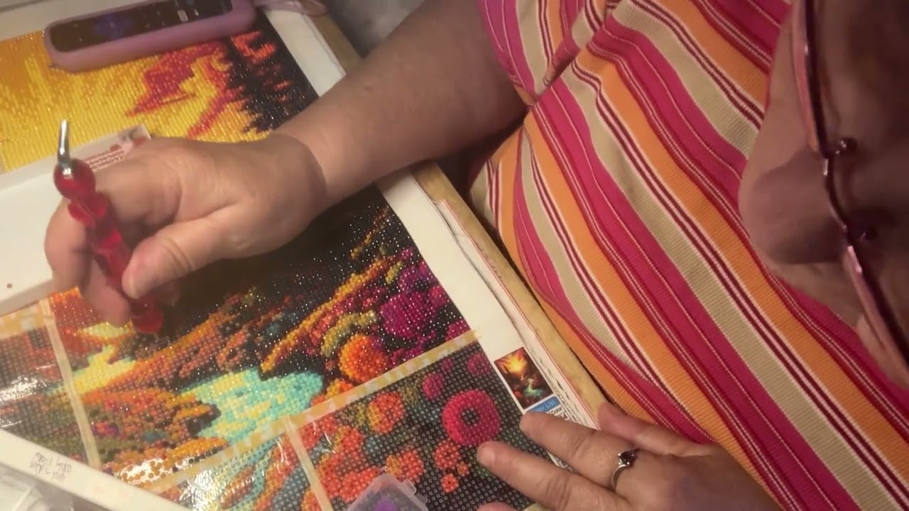 Wipnchat on this beautiful landscape diamond painting ,thank you Tracia 