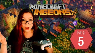 Minecraft Dungeons Pt. 5 | Poor Jungle Cats | Gaming with Tracy