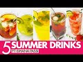 5 Refreshing SUMMER Drinks To Beat The Heat | MUST Try Summer Drinks Ft. Ishana Passi