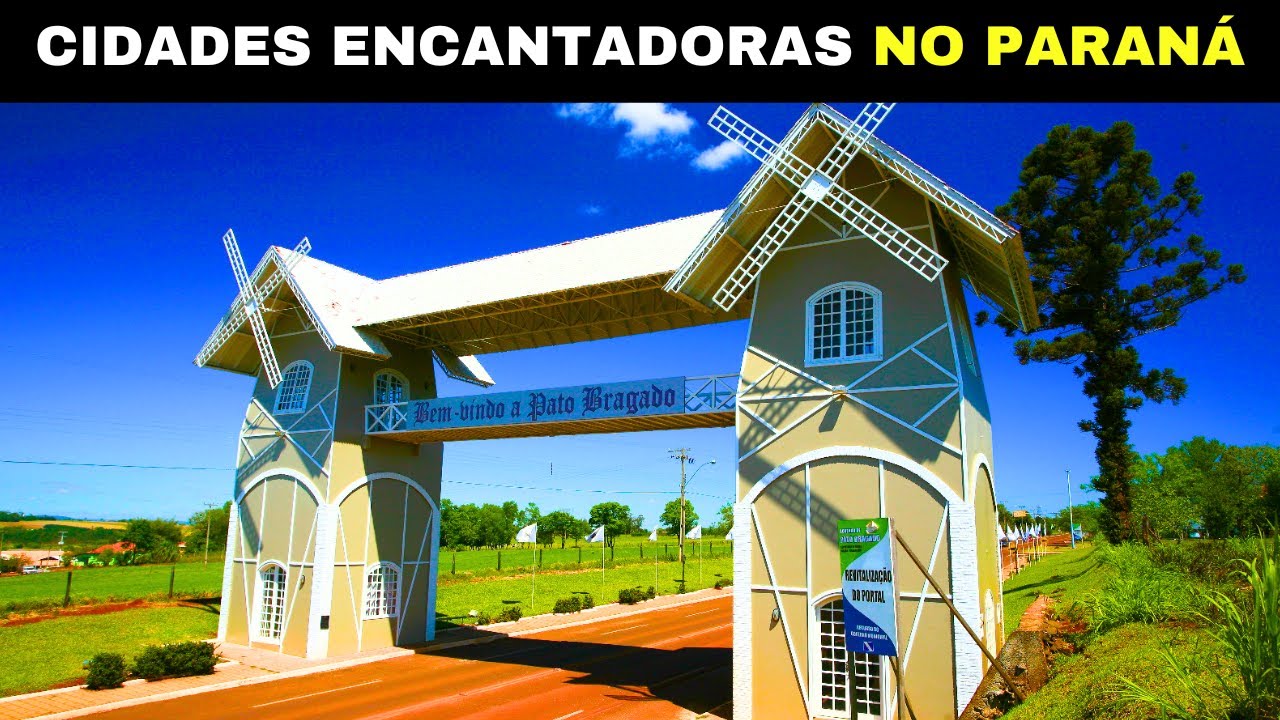 10 Cidades ENCANTADORAS do Interior do PARANÁ Para MORAR ou CONHECER