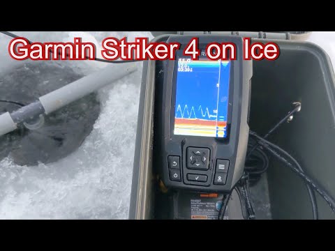 How I rig my Garmin Striker 4 for Ice fishing 