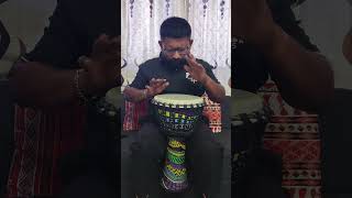 Raataan Lambiyan Djembe Tutorial🪘||Jubin Nautiyal||How to play bollywood songs on Djembe🪘||#shorts