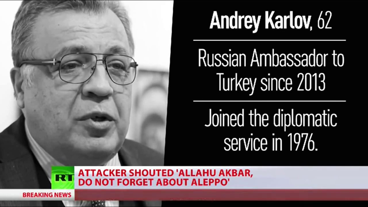 Russian ambassador to Turkey dies after gun attack in Ankara - Foreign Ministry (1)