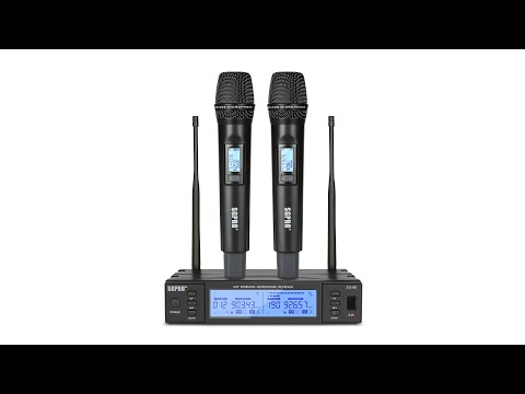SGPRO AUDIO Wireless Handheld Microphone System, SG-88