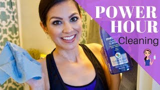 POWER HOUR CLEANING | CLEANING ROUTINE | STAY AT HOME MOM
