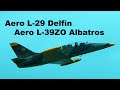 Aero L-29 Delfin | Aero L-39 Albatros | 4K | Vyskov 2021