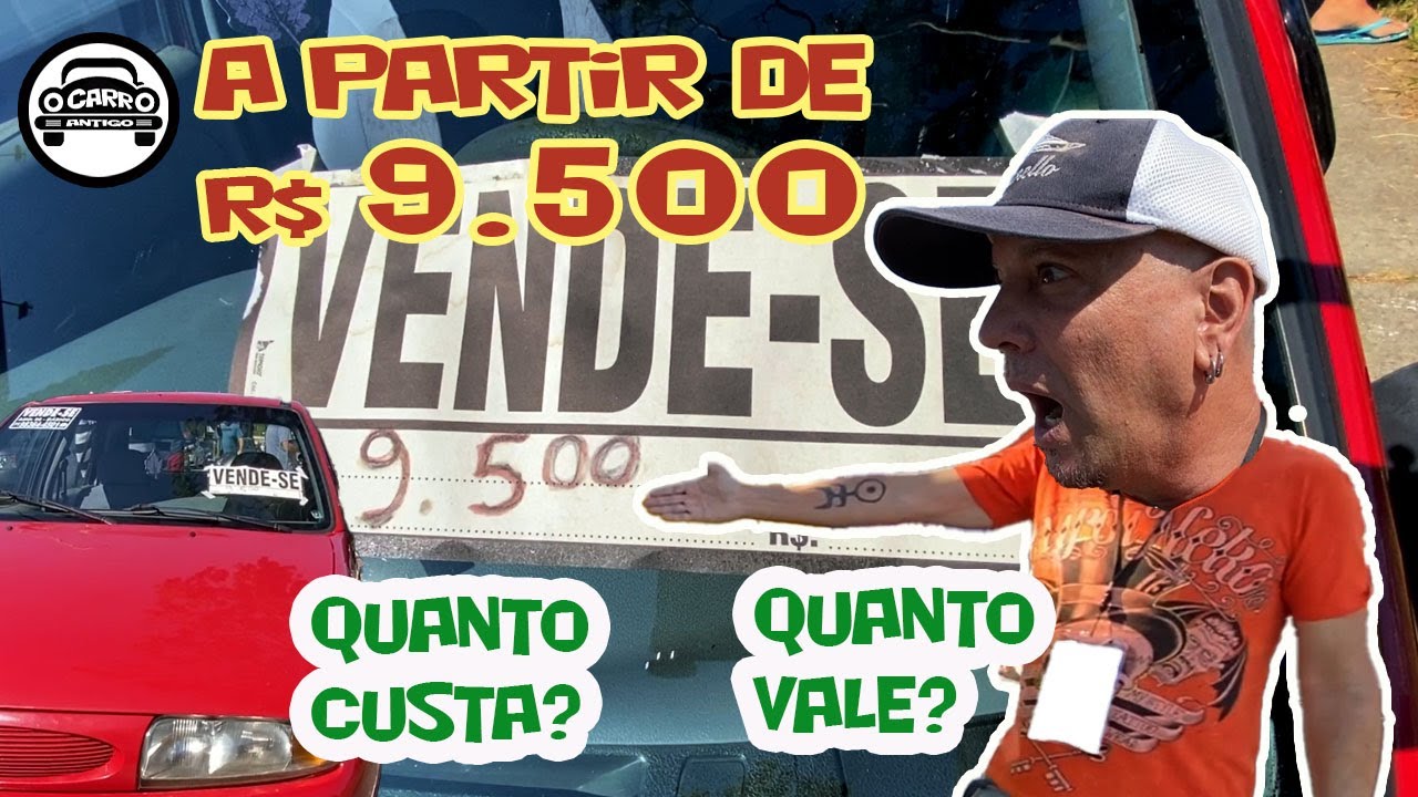 CARROS À VENDA, ANTIGOS E USADOS, A PARTIR DE  R$9.500,00 !!! 21/04/2024