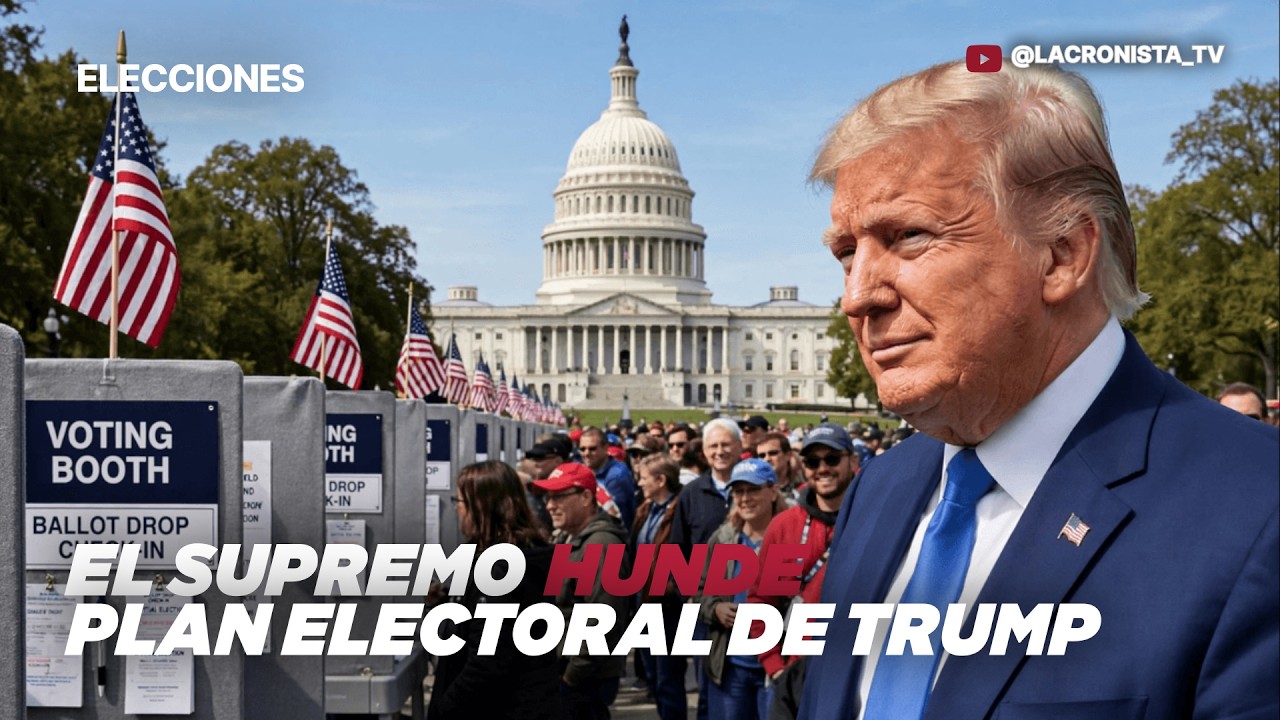 El Supremo aniquila el plan electoral de Trump, permitiendo voto por correo